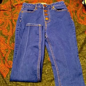 “Blue” Bluejeans never worn size 9 High Waist